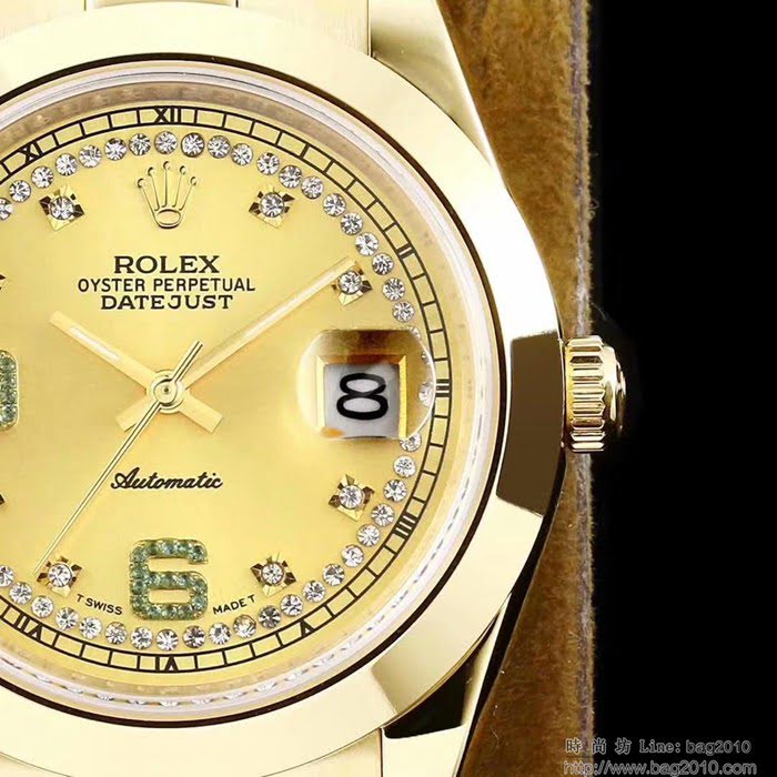 ROLEX勞力士 最新日誌款 複刻正品 鑽石刻度錶盤 高端系列 男士腕表 超強防水  wssb5050